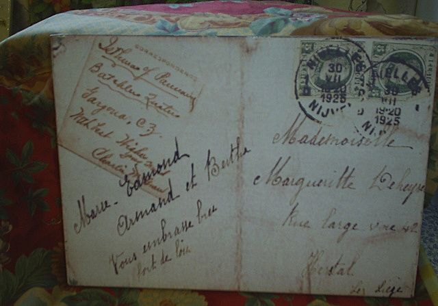 Parisian Postcard tin picture Parisian Postcard tin picture