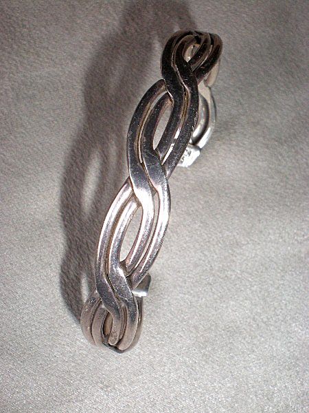 Gorgeous Sterling Silver Taxco Cuff Bracelet Gorgeous Sterling Silver Taxco Cuff Bracelet
