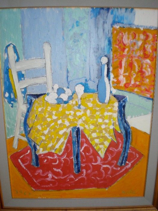 Original "Tony Curtis (1925-2010) Acrylic on Canvas ...