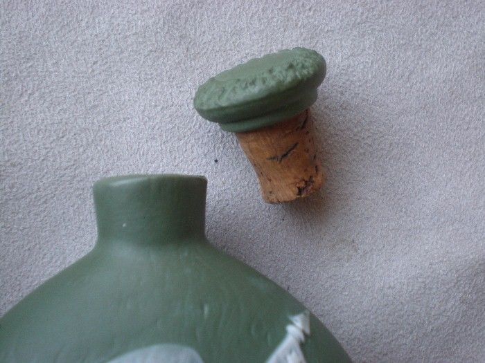 Wonderful Vintage Schafer & Vater Jasper Ware Flask Wonderful Vintage Schafer & Vater Jasper Ware Flask