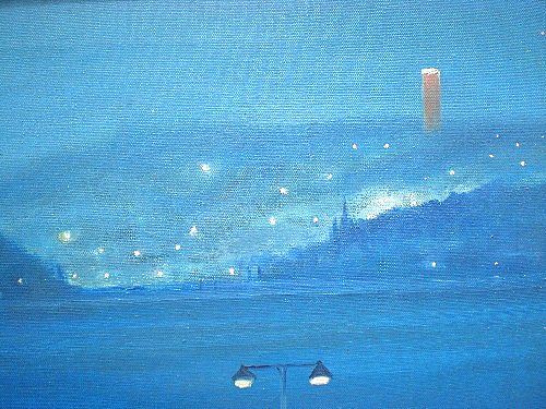 Original Oil Painting by Swedish Artist - Bertel Nordstrom Original Oil Painting by Swedish Artist - Bertel Nordstrom