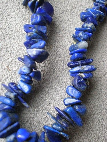 Fabulous Lapis Nugget Necklace Fabulous Lapis Nugget Necklace