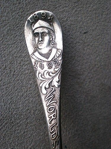 Fabulous Boxed Set Columbia Exposition Souvenir Spoons Fabulous Boxed Set Columbia Exposition Souvenir Spoons