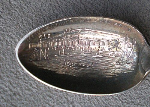 Fabulous Boxed Set Columbia Exposition Souvenir Spoons Fabulous Boxed Set Columbia Exposition Souvenir Spoons