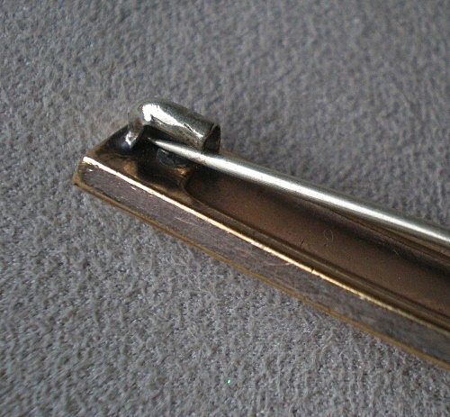 Fabulous Victorian Gold Plated Engraved Bar Pin Fabulous Victorian Gold Plated Engraved Bar Pin