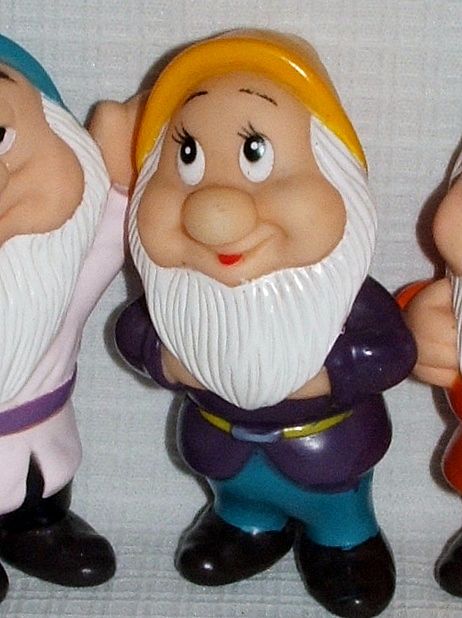1980's Disney Set Vinyl Seven Dwarfs 1980's Disney Set Vinyl Seven Dwarfs