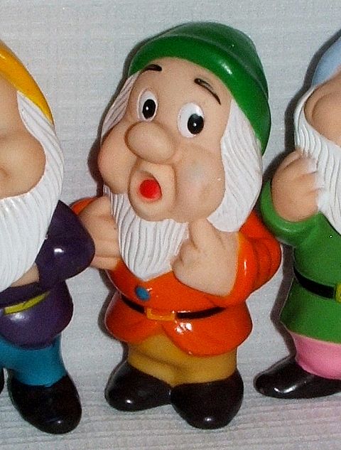 1980's Disney Set Vinyl Seven Dwarfs 1980's Disney Set Vinyl Seven Dwarfs