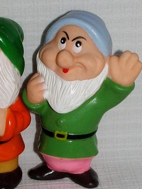 1980's Disney Set Vinyl Seven Dwarfs 1980's Disney Set Vinyl Seven Dwarfs