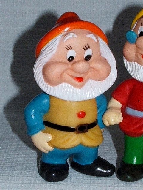 1980's Disney Set Vinyl Seven Dwarfs 1980's Disney Set Vinyl Seven Dwarfs