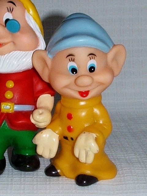 1980's Disney Set Vinyl Seven Dwarfs 1980's Disney Set Vinyl Seven Dwarfs