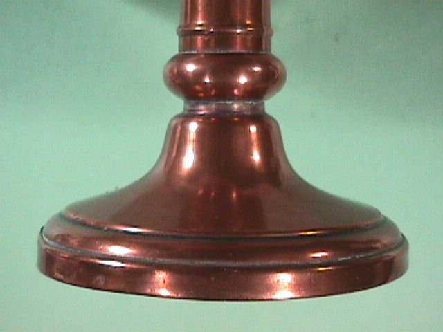 Old Handcrafted Sheet Copper Candlestick Arts & Crafts Era c1910 Old Handcrafted Sheet Copper Candlestick Arts & Crafts Era c1910