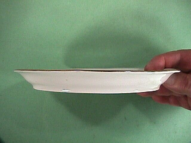 c1805 Chamberlain Worcester English Porcelain Teapot Stand Pattern #258 c1805 Chamberlain Worcester English Porcelain Teapot Stand Pattern #258