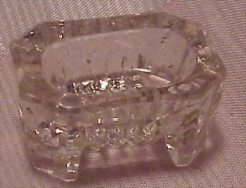 Footed Glass Salt Cellar Footed Glass Salt Cellar