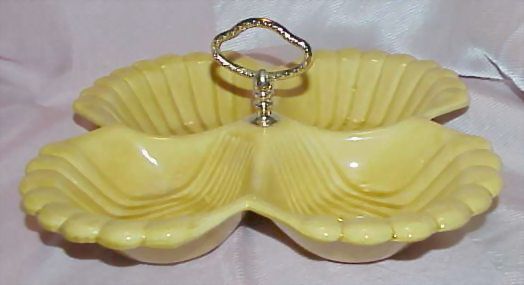 Vintage USA California Pottery Condiment Server/Tidbit Tray Vintage USA California Pottery Condiment Server/Tidbit Tray