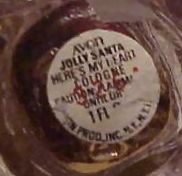Vintage AVON Jolly Santa Here's My Heart Cologne Vintage AVON Jolly Santa Here's My Heart Cologne
