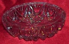 American Brilliant Style Small Round Trinket Bowl American Brilliant Style Small Round Trinket Bowl
