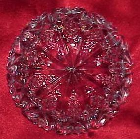 American Brilliant Style Small Round Trinket Bowl American Brilliant Style Small Round Trinket Bowl