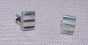Sterling Silver Petite Pink Quartz Earrings-Pierced Sterling Silver Petite Pink Quartz Earrings-Pierced