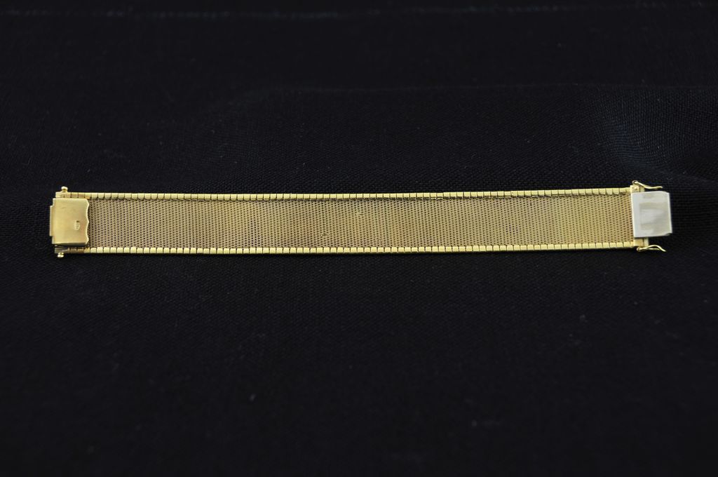 FABULOUS STYLE ! Vintage Italian 18K Yellow Gold Bracelet FABULOUS STYLE ! Vintage Italian 18K Yellow Gold Bracelet