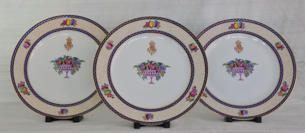 SALE! EXQUISITE! Set of 12, 19th Century French Limoges SALE! EXQUISITE! Set of 12, 19th Century French Limoges
