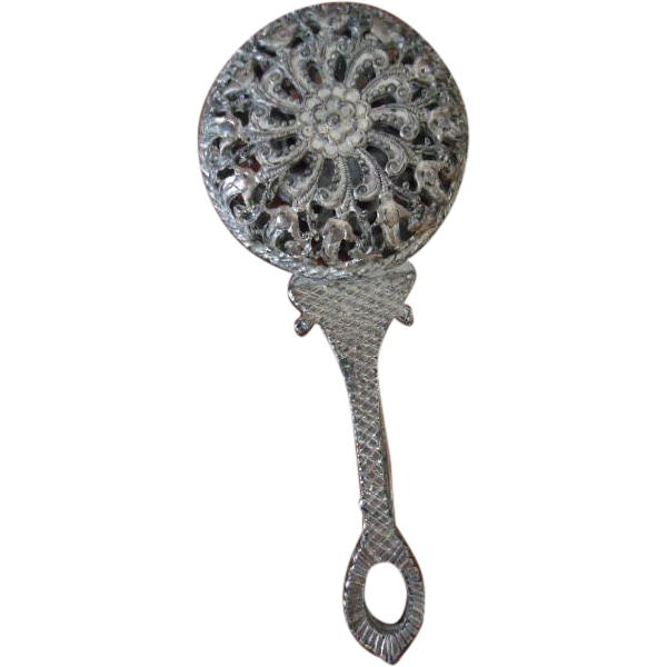 Fantastic French Metal Baby Rattle for your Favorite French Bebe from