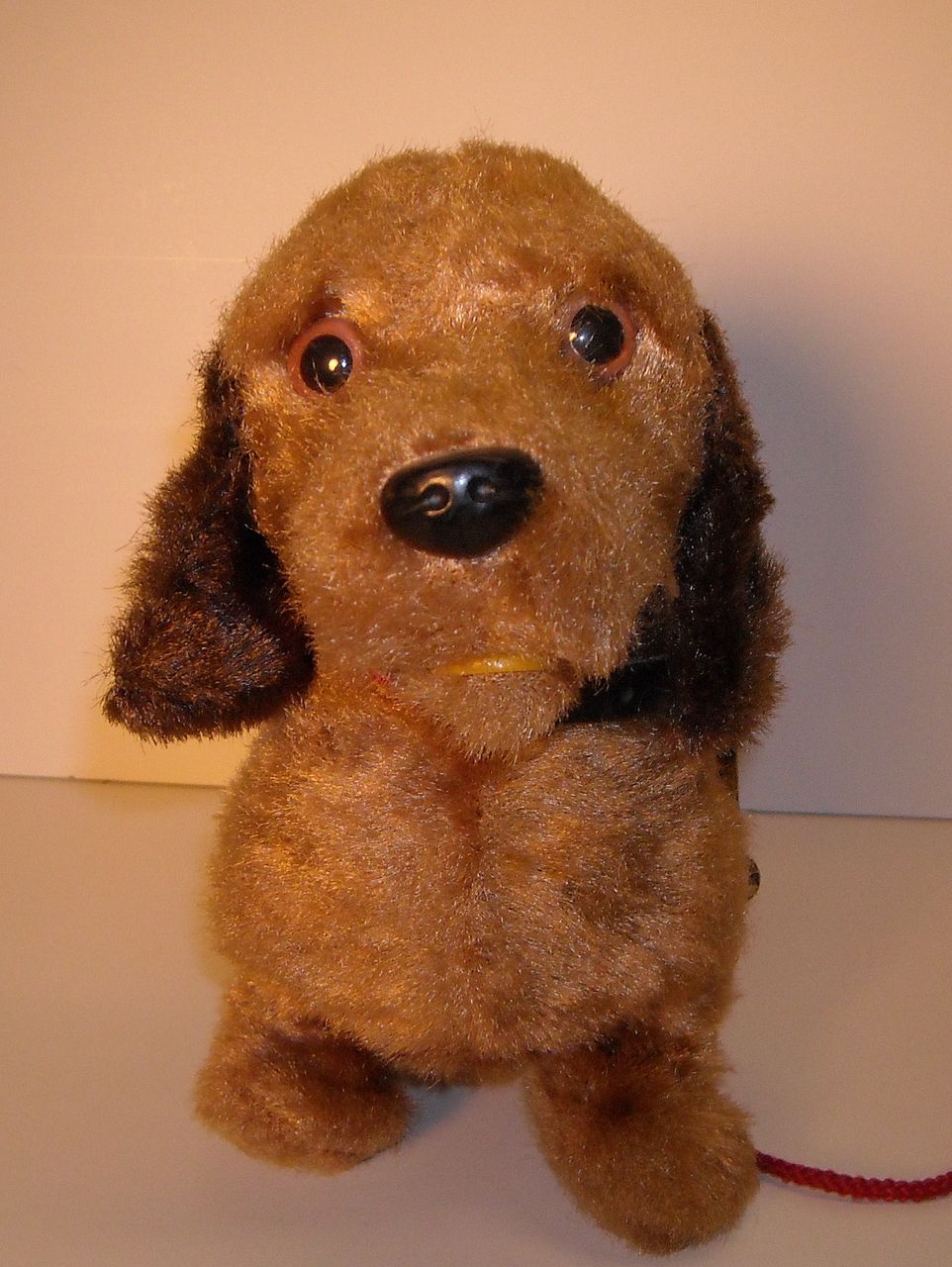 cuddly dachshund toy