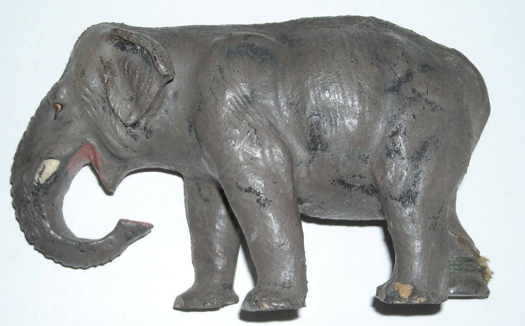 Composition Elephant from dollroom on Ruby Lane