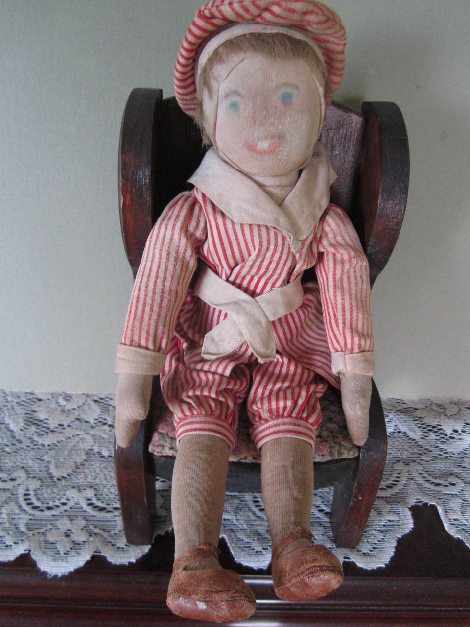 Old cloth doll Primitive dolls, Doll clothes, Dolls