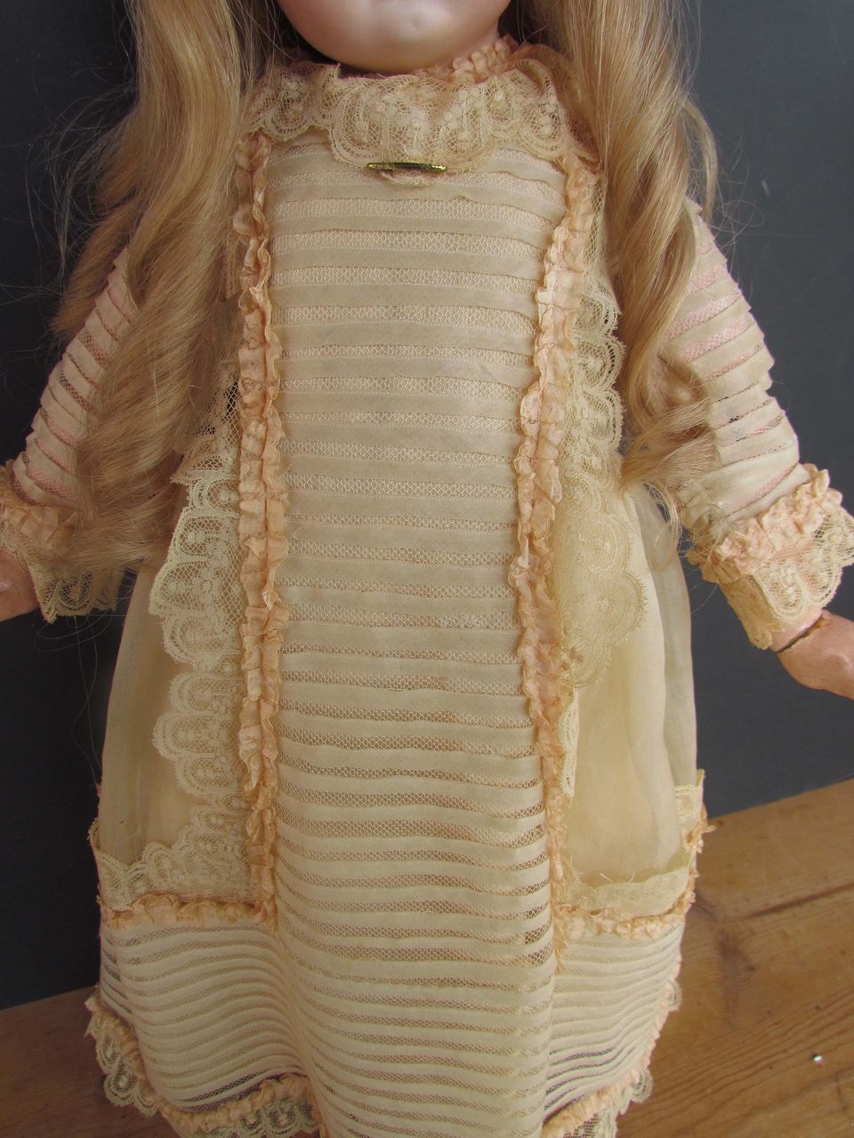Stunningly Beautiful, Antique 24" Jumeau Child, circa 1885, Marked Head & Body, Closed Mouth Stunningly Beautiful, Antique 24" Jumeau Child, circa 1885, Marked Head & Body, Closed Mouth