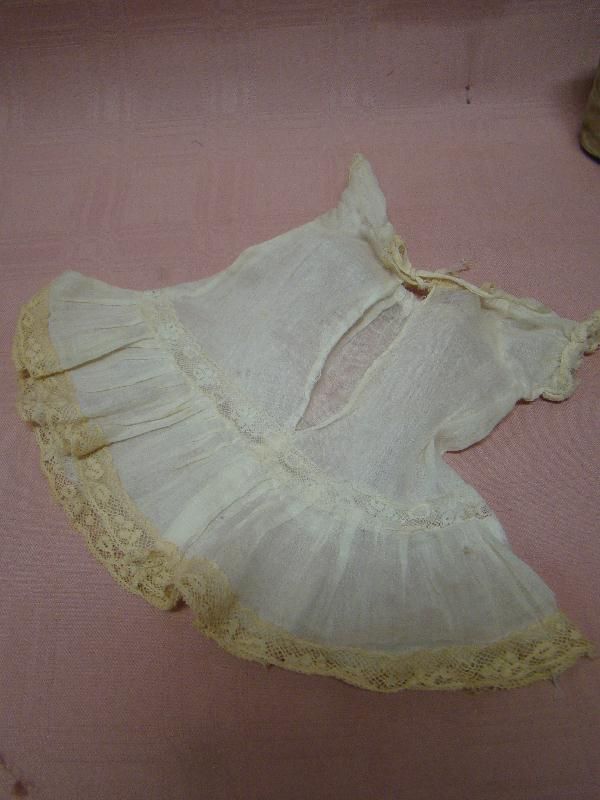 Antique Tagged Original Amberg Vanta Baby Dress for 11 Inch Baby Antique Tagged Original Amberg Vanta Baby Dress for 11 Inch Baby