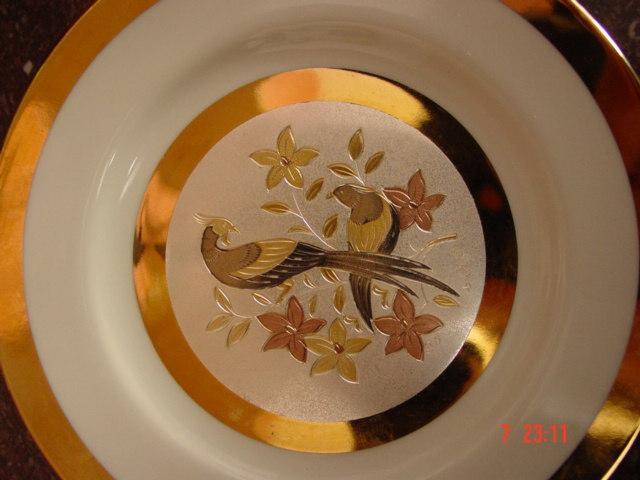 Limited Edition Chokin Yoshinobu Hara Plate Limited Edition Chokin Yoshinobu Hara Plate