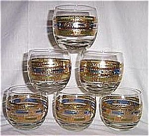 60's Set On-The Rocks Glasses 60's Set On-The Rocks Glasses
