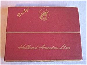 Vintage Holland America Bridge Set Vintage Holland America Bridge Set