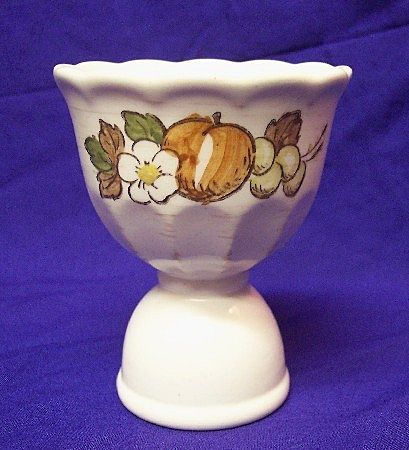 Metlox Fruit Basket Double Egg Cup Metlox Fruit Basket Double Egg Cup