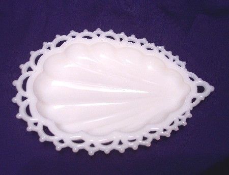 Westmoreland Milk Glass Shell Dish Westmoreland Milk Glass Shell Dish