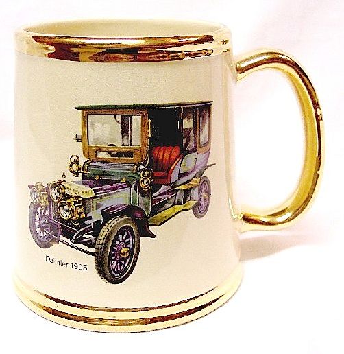 Gibsons Staffordshire Antique Auto Mug Gibsons Staffordshire Antique Auto Mug