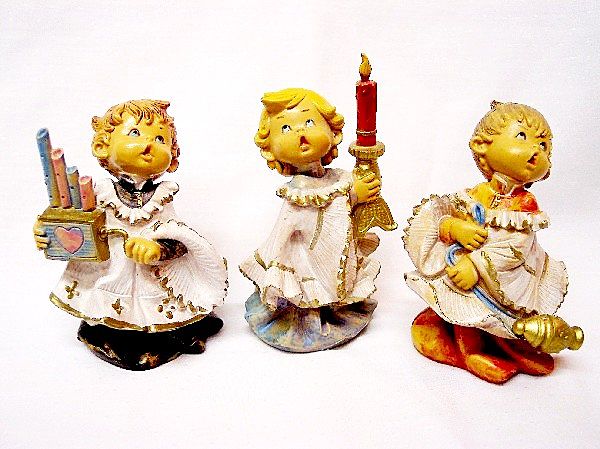 Fontanini Italy Altar Boy Figures 3 Pc 4 inch Fontanini Italy Altar Boy Figures 3 Pc 4 inch