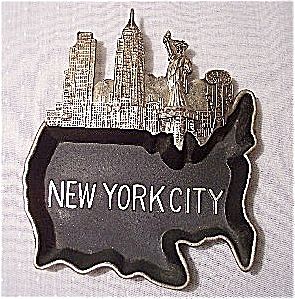 Vintage New York Skyline Ashtray Vintage New York Skyline Ashtray