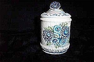 Lefton Blue Rustic Daisy Jam Lefton Blue Rustic Daisy Jam