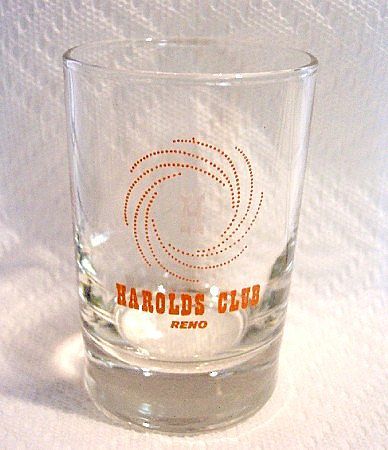 Harold's Club Reno Glass Harold's Club Reno Glass