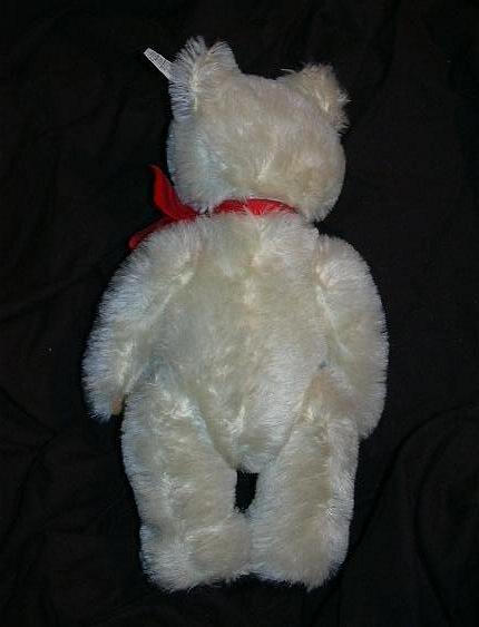 Steiff White Teddy Bear Vintage Western Germany Steiff White Teddy Bear Vintage Western Germany