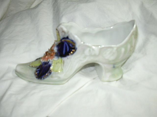 Old Porcelain Shoe Germany Old Porcelain Shoe Germany