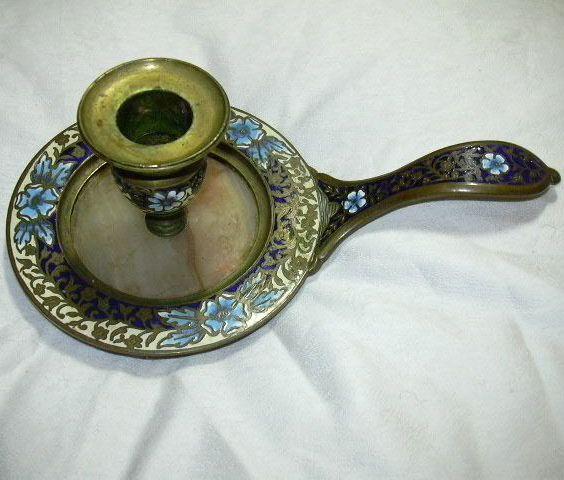 Champleve Candle Stand Champleve Candle Stand