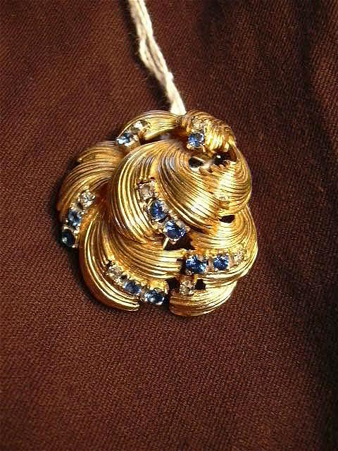 Boucher Rare Brooch Clip Signed Designer Costume Jewelry Boucher Rare Brooch Clip Signed Designer Costume Jewelry