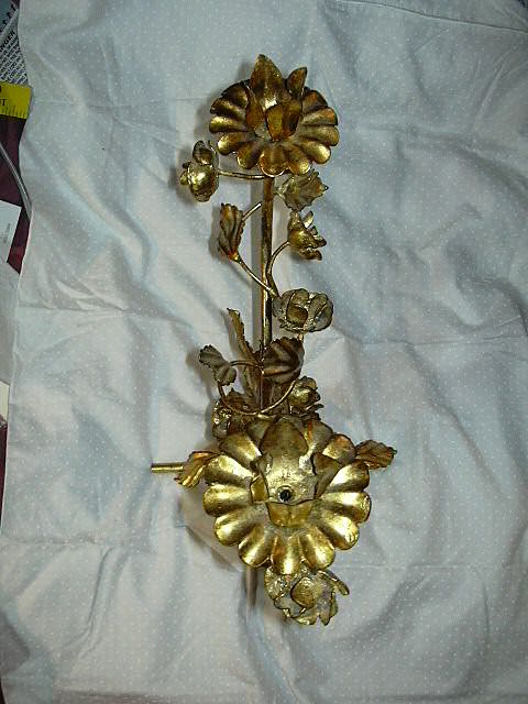 Italian Florentine Gold Gilt Candelabra Italian Florentine Gold Gilt Candelabra