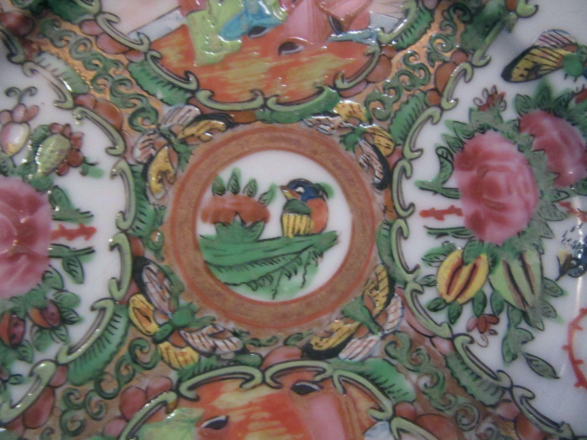 Rose Medallion Plate Rose Medallion Plate