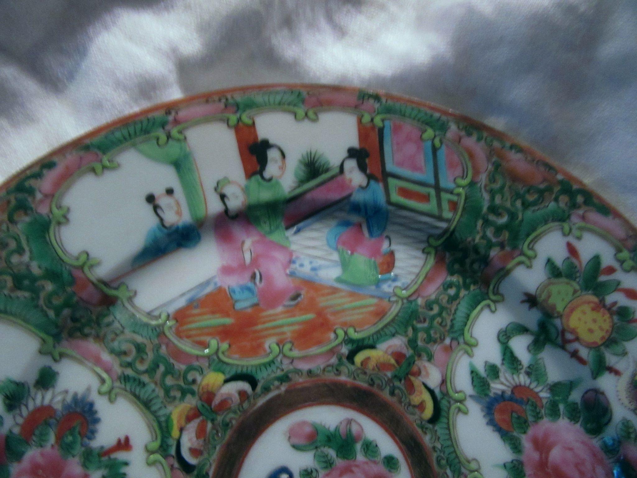 Rose Medallion Plate Rose Medallion Plate
