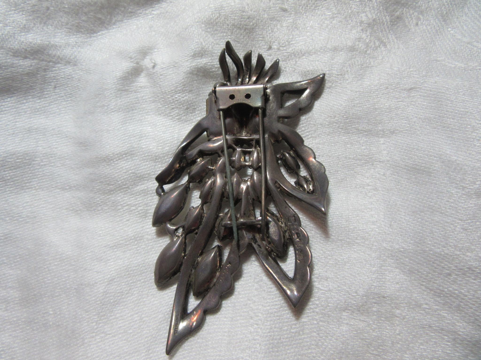 Eisenberg Original Sterling Silver Rhinestone Fur Clip Eisenberg Original Sterling Silver Rhinestone Fur Clip