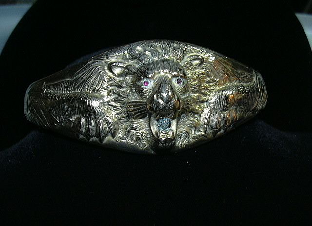 Victorian Gold Filled Lion Bracelet Victorian Gold Filled Lion Bracelet