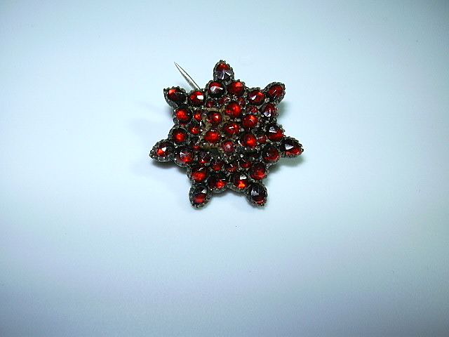 Victorian Garnet Pin Fine Jewelry Victorian Garnet Pin Fine Jewelry